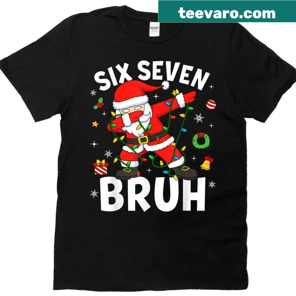 Funny dabbing Santa meme t-shirt for Christmas