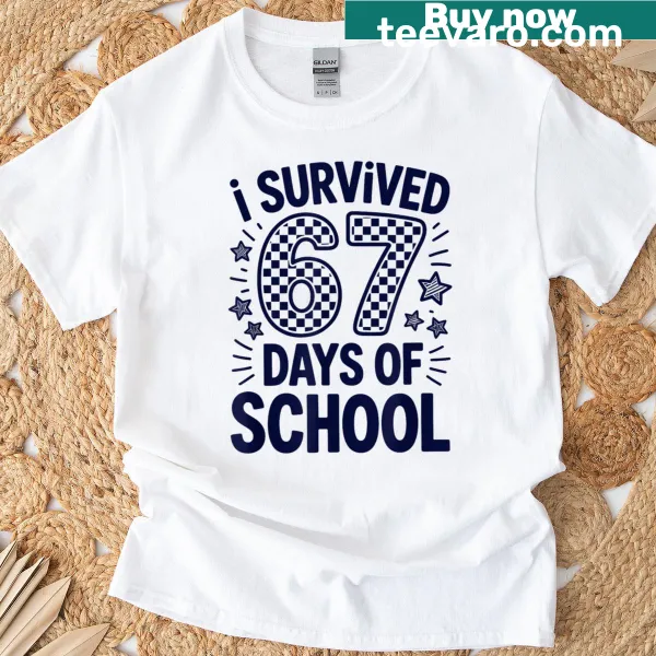 Nostalgic 90s themed t-shirt with 'Six Seven' text