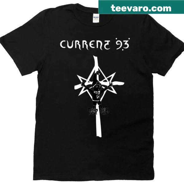 Current 93 band T-shirt with unique illustrative design.