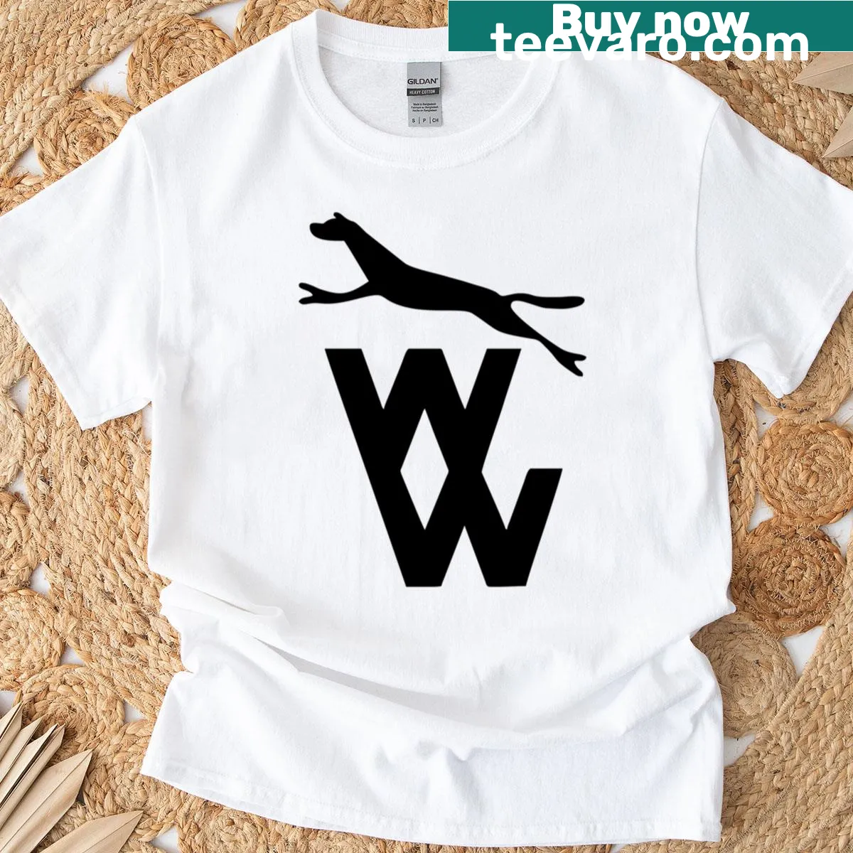 Wanderers Wolverhampton 1970 logo vintage t-shirt — on a men's t-shirt