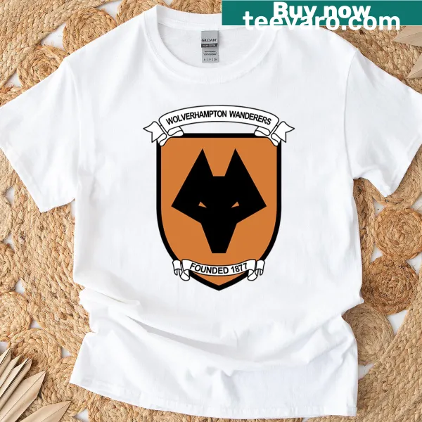 Vintage Wolverhampton Wanderers 1990 logo t-shirt
