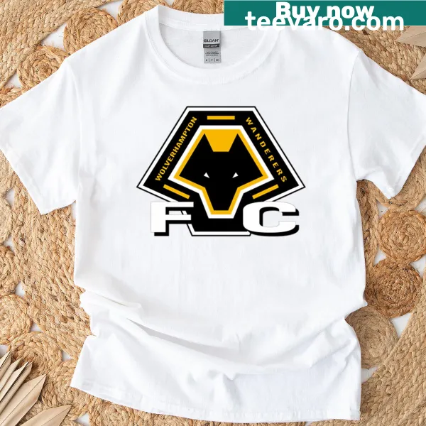 Wolverhampton Wanderers 1996 logo T-shirt
