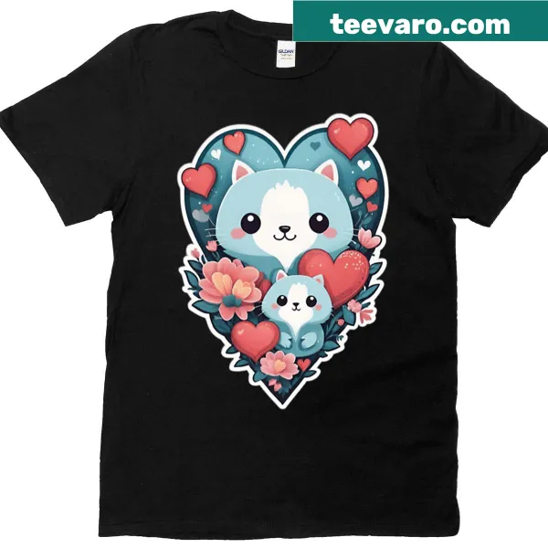 Illustrative Whisker Hug t-shirt featuring cartoon whiskers