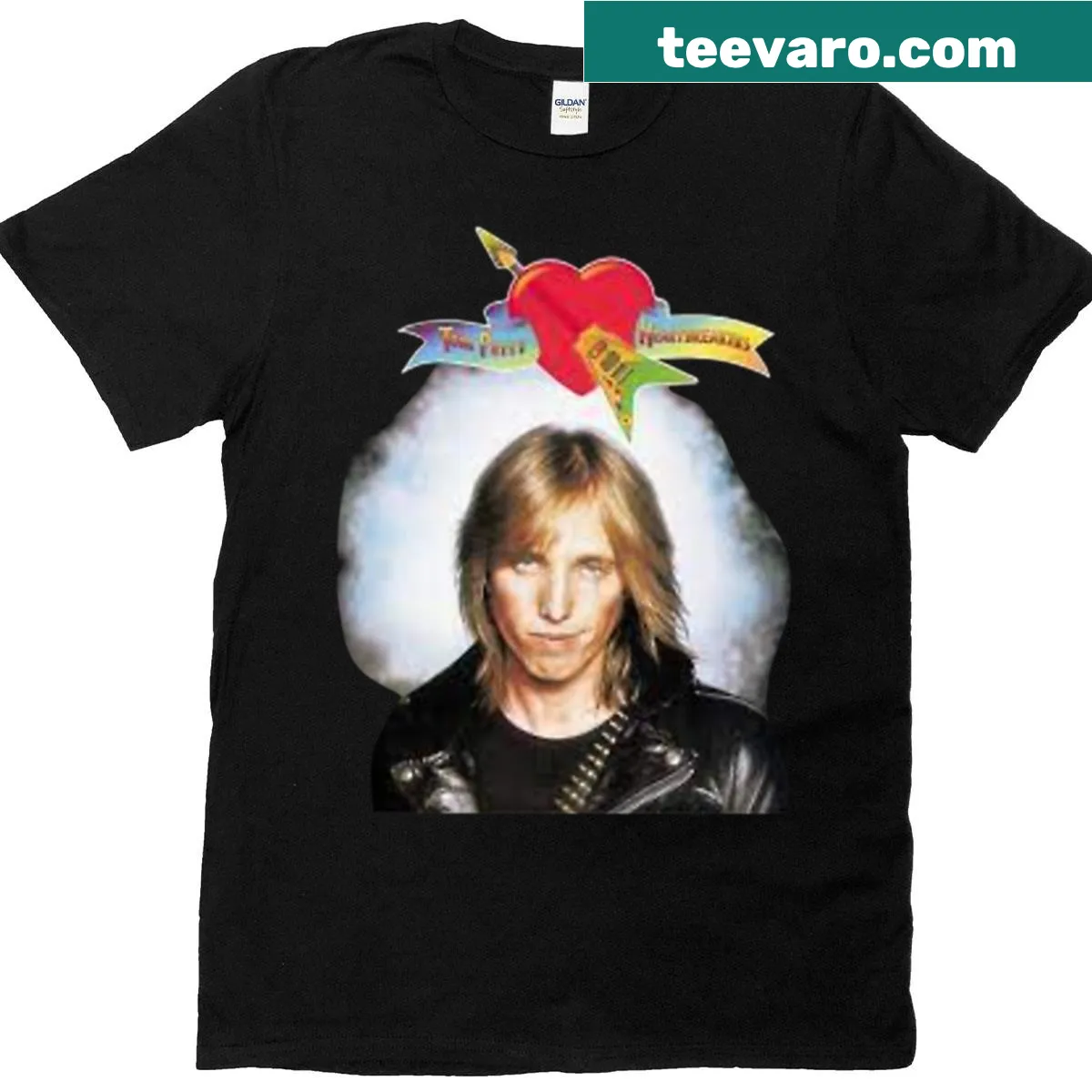 Silhouette t-shirt featuring a woman with a flower crown — on a men's t-shirt