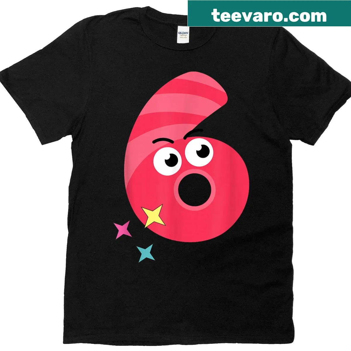 Funny meme t-shirt with the phrase '6 Of The 67' — on a men's t-shirt