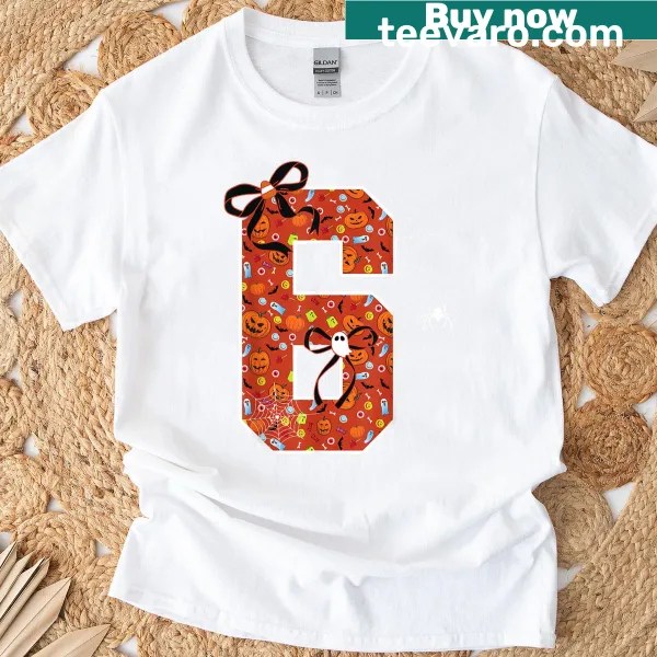 Funny matching Halloween t-shirt for twin boys and girls
