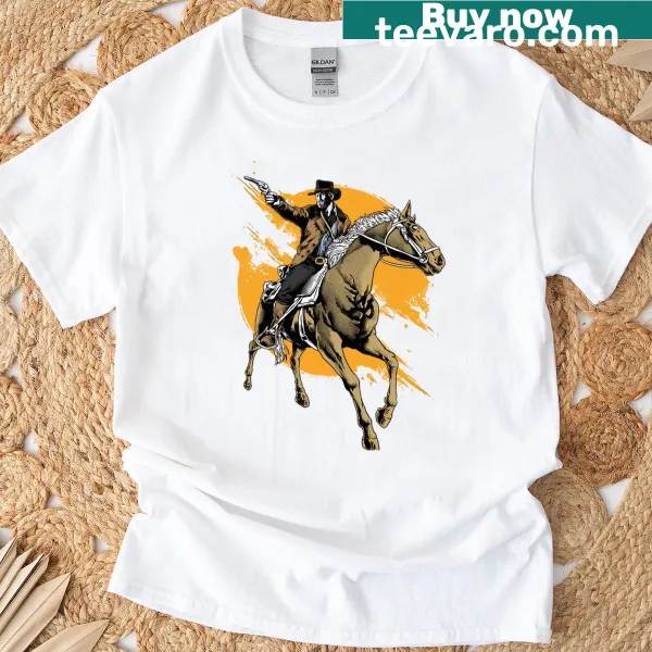 Vintage retro gaming t-shirt with action character design