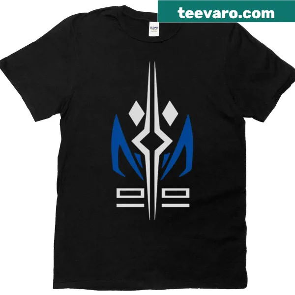 Silhouette of Ahsoka and Rex logo from Star Wars on T-shirt