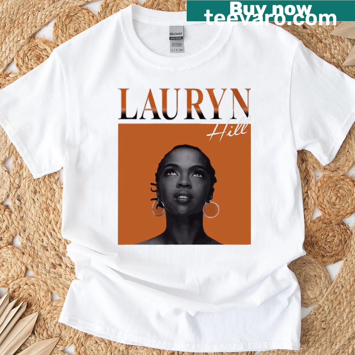 Vintage music-themed t-shirt with lyrics from 80s and 90s songs — on a men's t-shirt