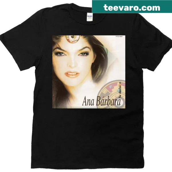 Ana Barbara Tu Decisin album t-shirt from 1999
