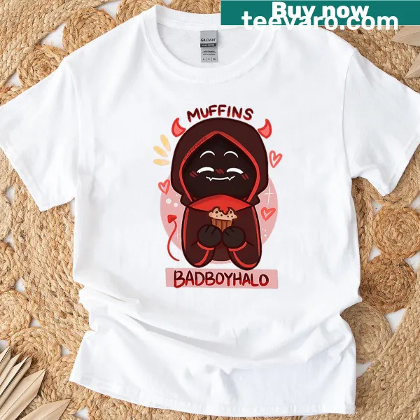 Badboyhalo gaming T-shirt with bold typography for fans