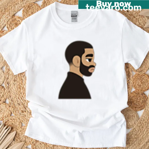 Funny T-shirt with a bearded man graphic