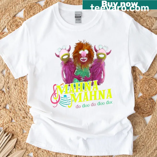 Vintage puppet theater t-shirt featuring cartoon characters from comedy movies