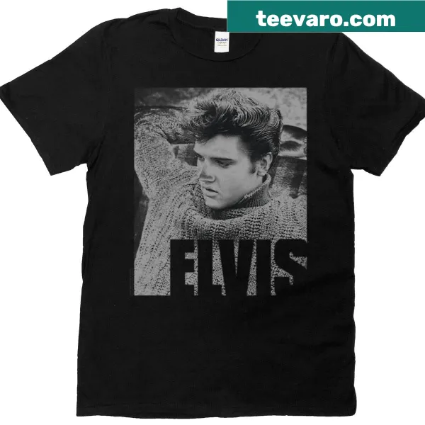Elvis Presley relaxing graphic T-shirt