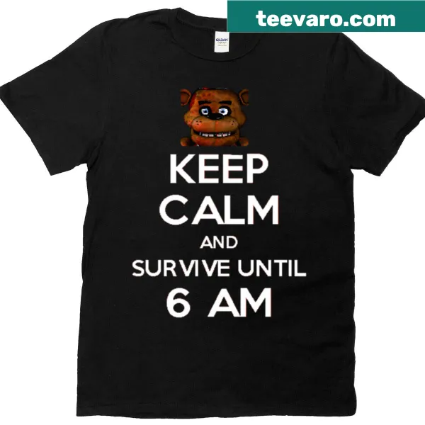 Gaming-themed t-shirt inspired by Five Nights at Freddy's