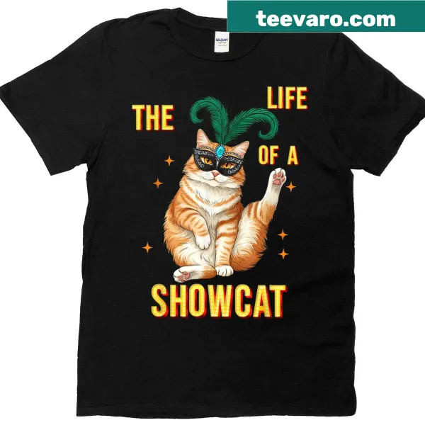Typographic design celebrating cat lovers and showcats
