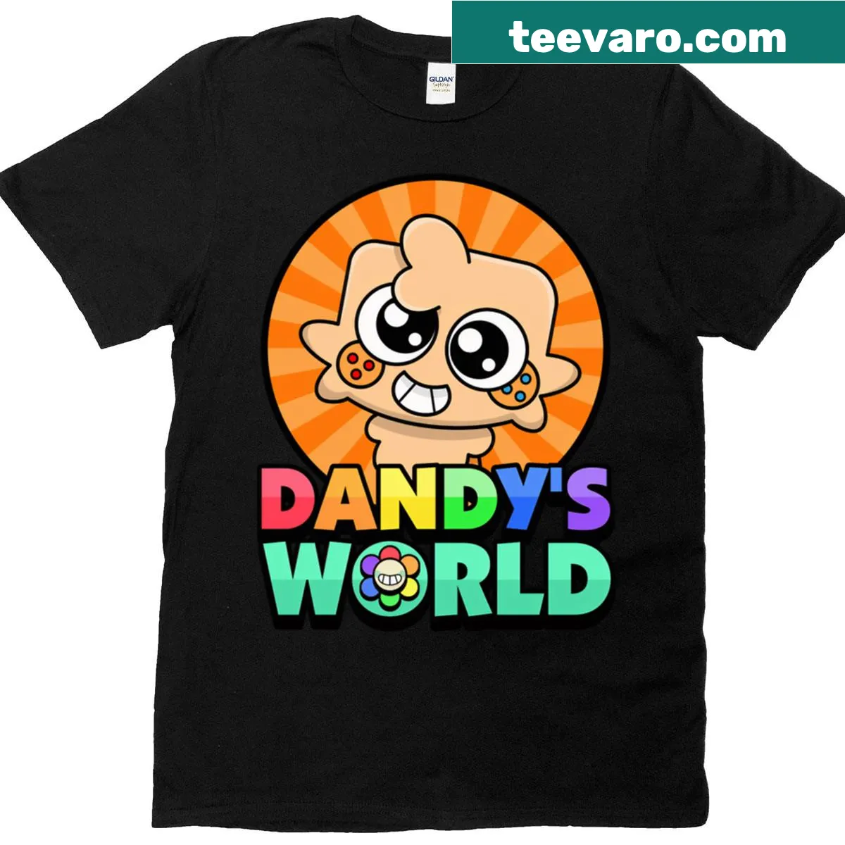 90s vintage gaming t-shirt featuring a cute cartoon character design — on a men's t-shirt