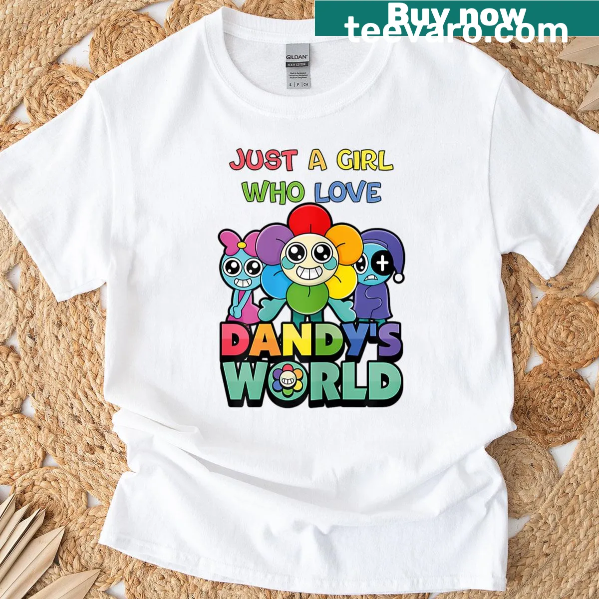 Funny t-shirt with vintage gaming and movie cartoon graphics. — on a men's t-shirt