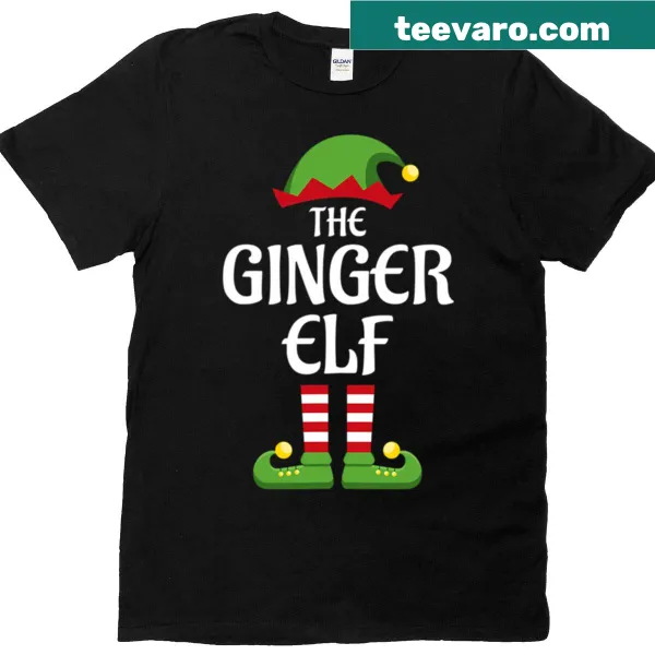 Matching ginger elf family t-shirt for Christmas