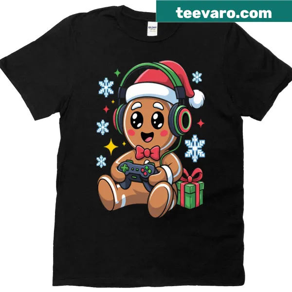 Cute Gingerbread Man Christmas t-shirt
