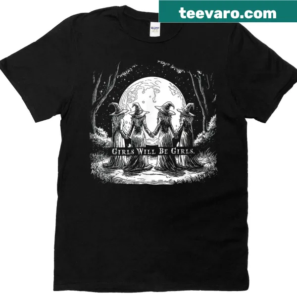 Empowering witches graphic for Halloween T-shirt