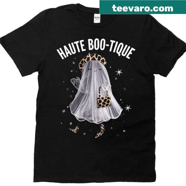 Watercolor art of a ghost bride in a gothic style T-shirt
