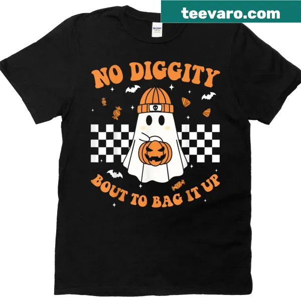 Toddler T-shirt with a funny ghost design for Halloween