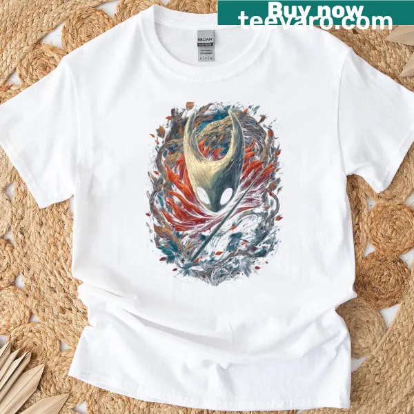 Hollow Knight Silksong Hornet graphic on graphic tee