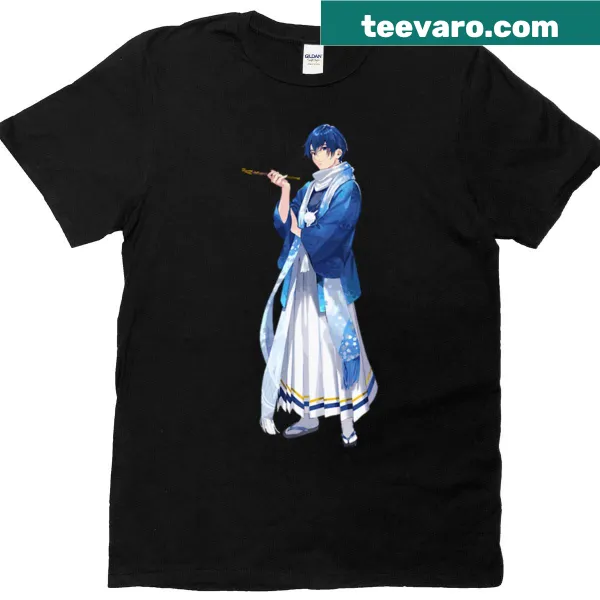T-shirt celebrating Kaito from the Vocaloid series