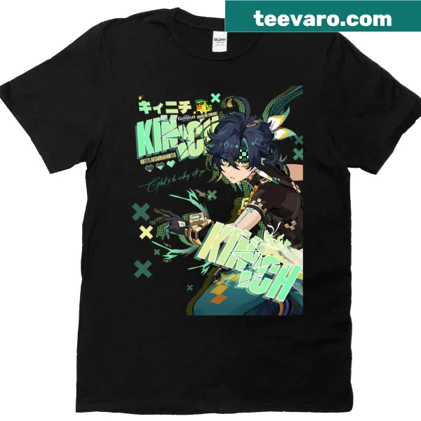 Kinich Graphic Art T-shirt with abstract design