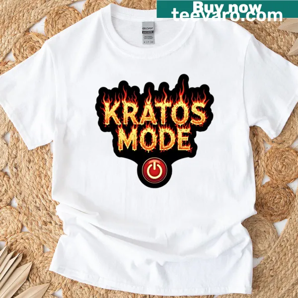 Funny God Of War gamer rage graphic t-shirt