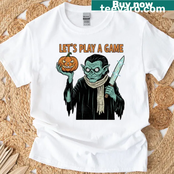 Illustrative vampire-ghoul gaming t-shirt design