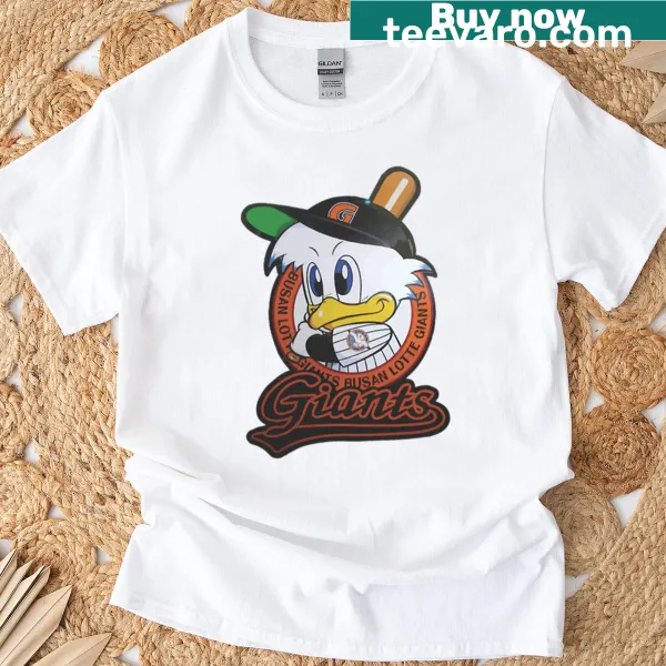 Lotte Giants KBO team graphic T-shirt