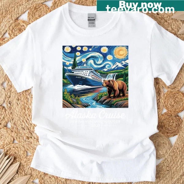 Matching t-shirt for Alaskan cruise with family and friends