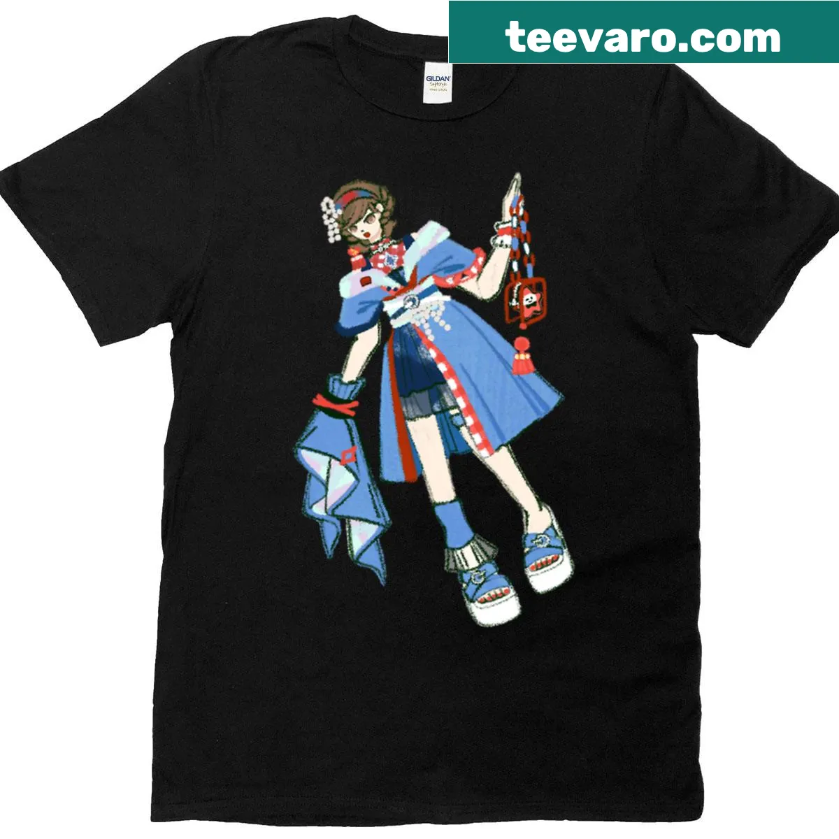 Illustration of Meiko from Magical Mirai 2025 — on a men's t-shirt
