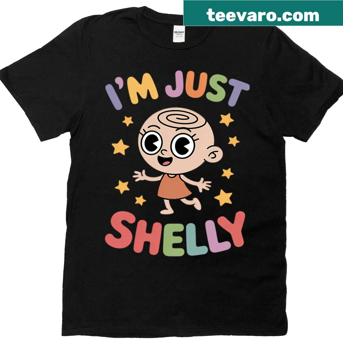 Vintage cartoon t-shirt blending gaming and movie themes — on a men's t-shirt