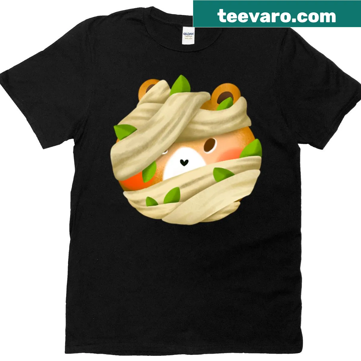 Adorable Mummy Bear T-shirt with a cute bear graphic — on a men's t-shirt