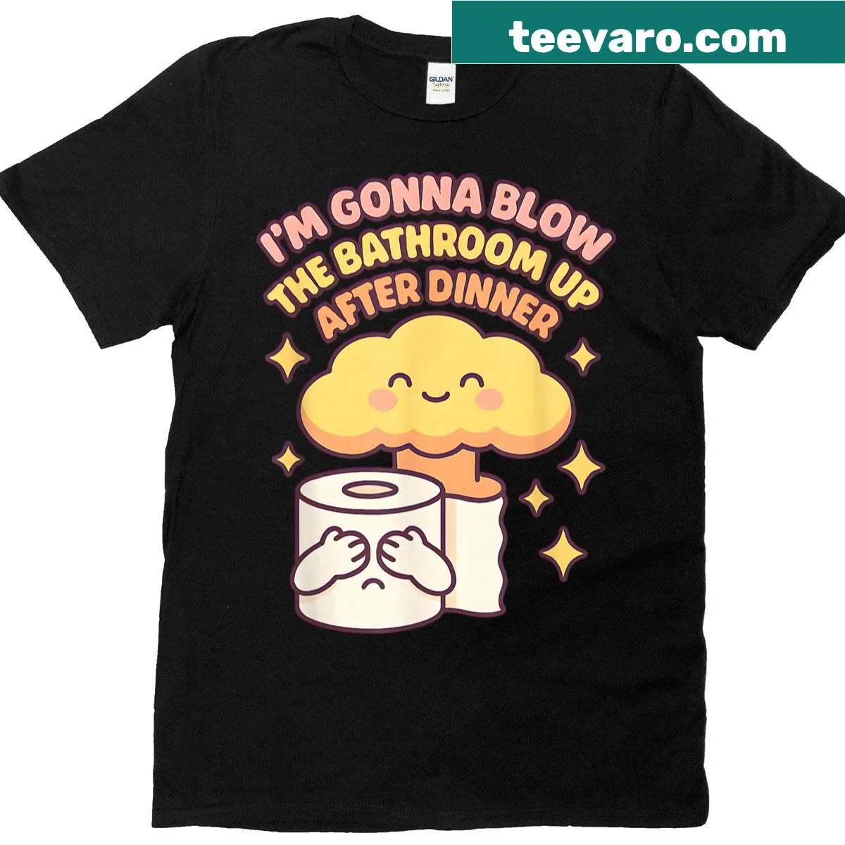 Funny holiday humor t-shirt with bold typography — on a men's t-shirt