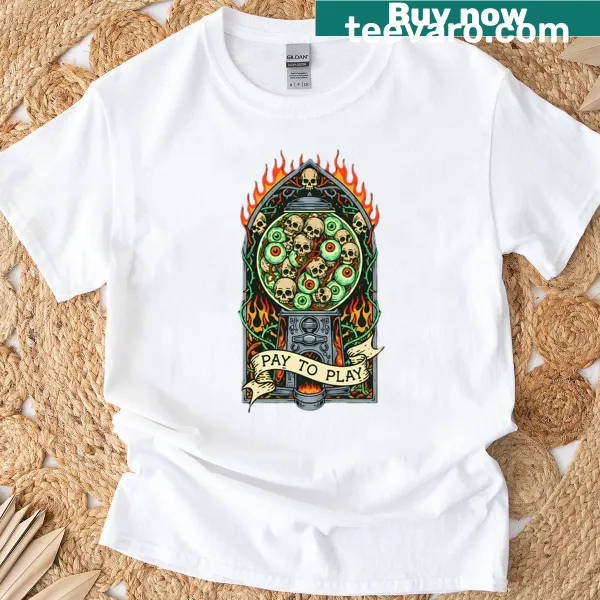 Gumball machine graphic T-shirt
