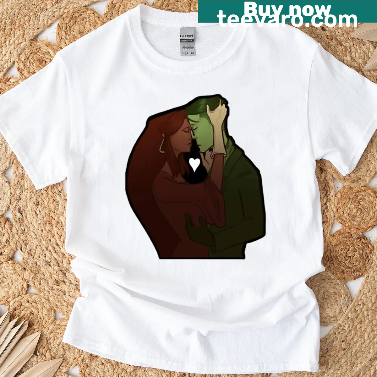 T-shirt featuring Sasha and Milla from Psychonauts — on a men's t-shirt