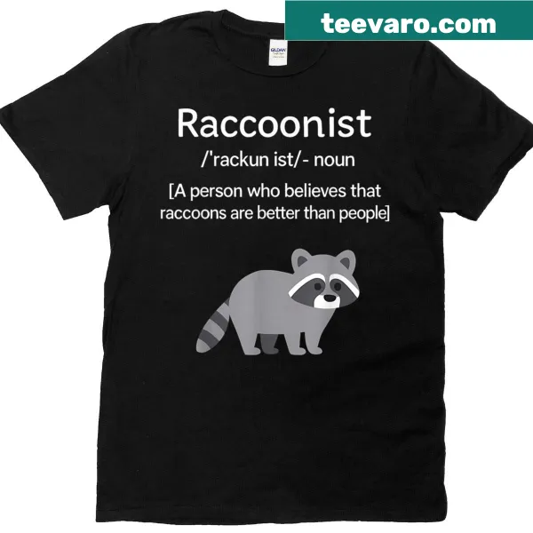 Text definition of 'Racoonist' featuring raccoons