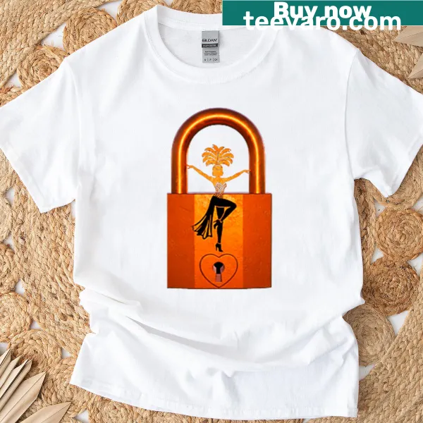 Illustrative showgirl t-shirt for fans