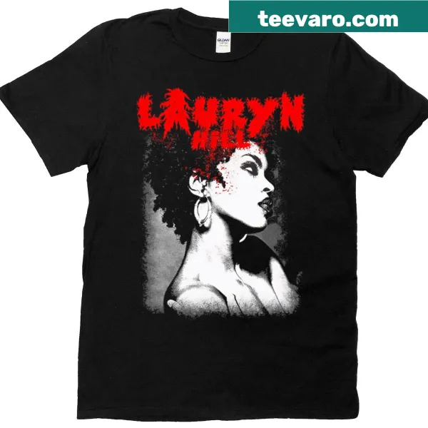Vintage-inspired music T-shirt with 80s and 90s album lyrics