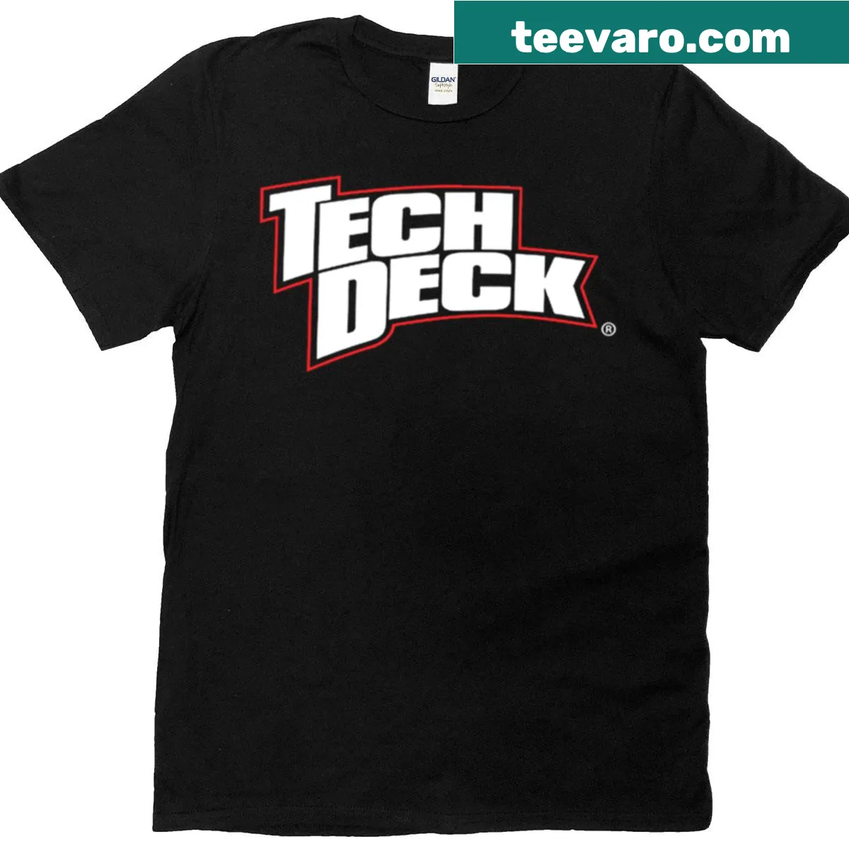 Typographic t-shirt celebrating skateboarding tricks — on a men's t-shirt