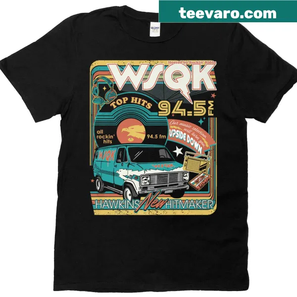 Retro-inspired Stranger Things T-shirt for fans