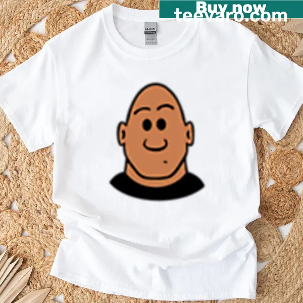 Playful t-shirt with text 'Strong Bald Man'