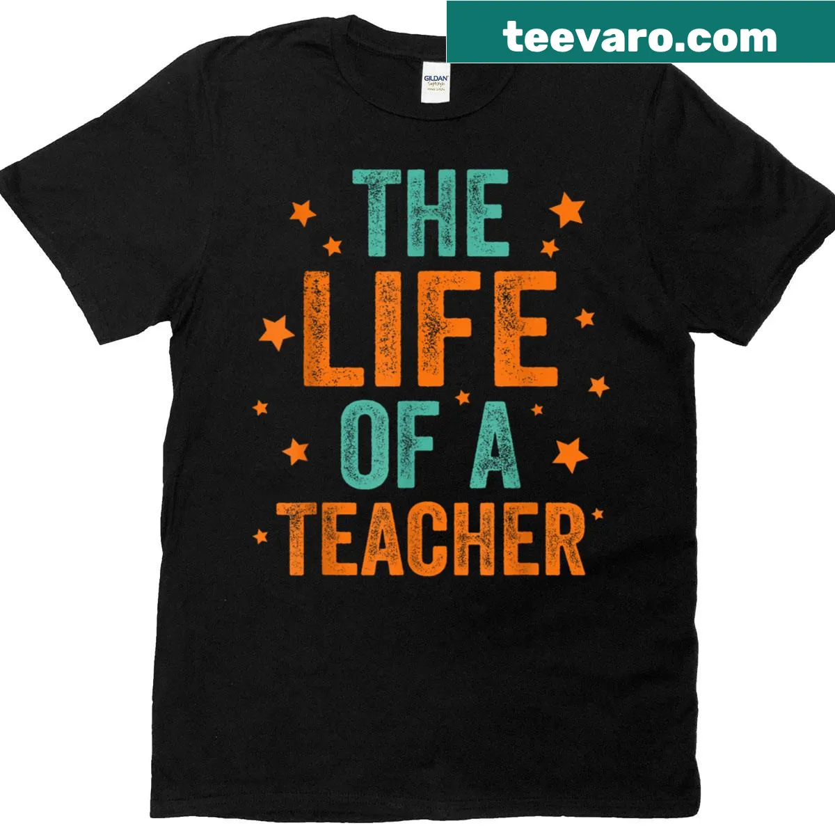 T-shirt celebrating the life of a teacher — on a men's t-shirt