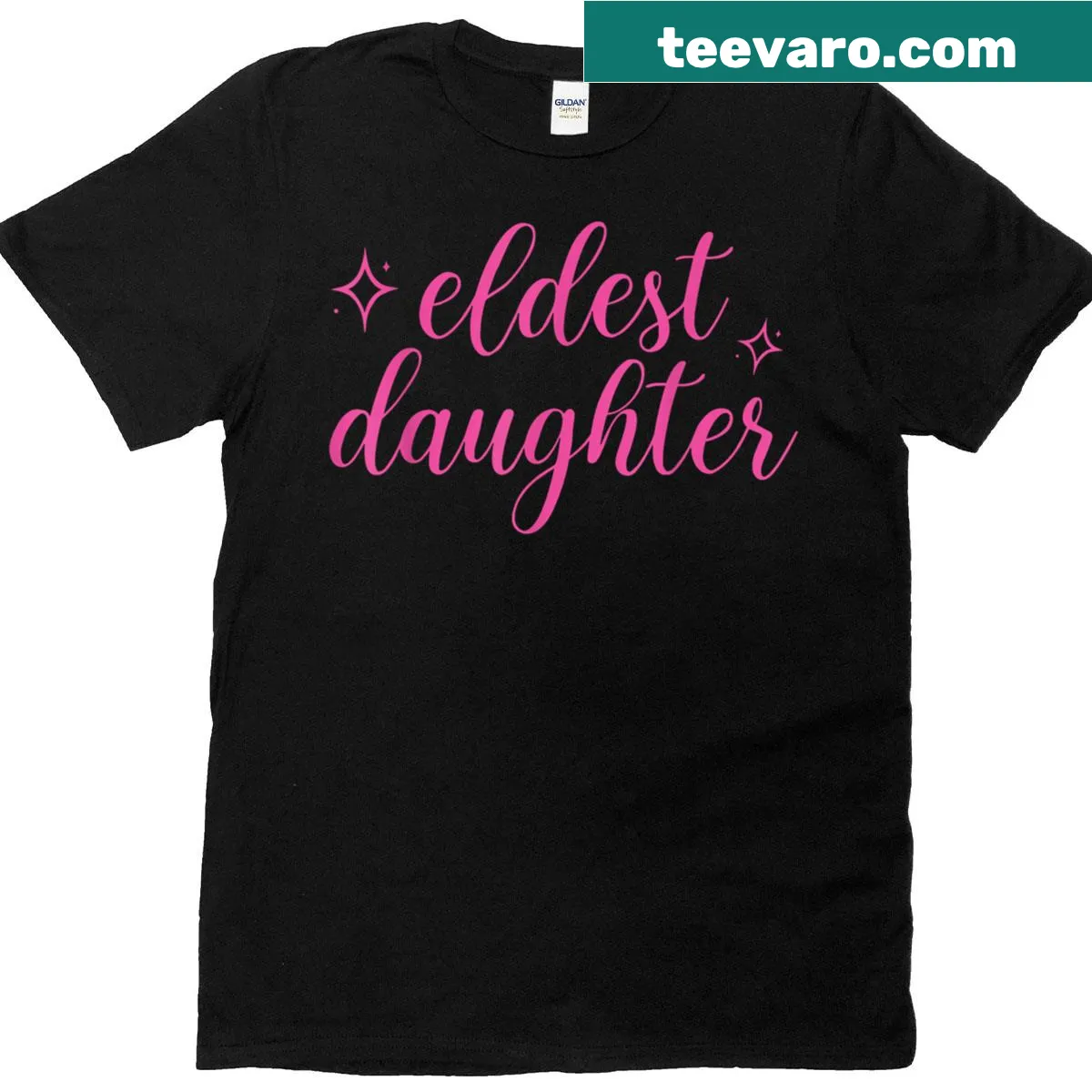 Sentimental T-shirt celebrating the life of an eldest daughter. — on a men's t-shirt