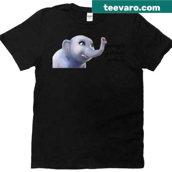 Edgy T-shirt with text about boss culture and empowerment
