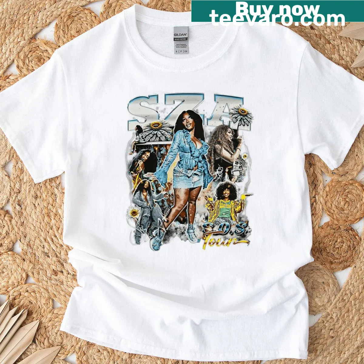 Funny musician concert lyric T-shirt with playful typography — on a men's t-shirt